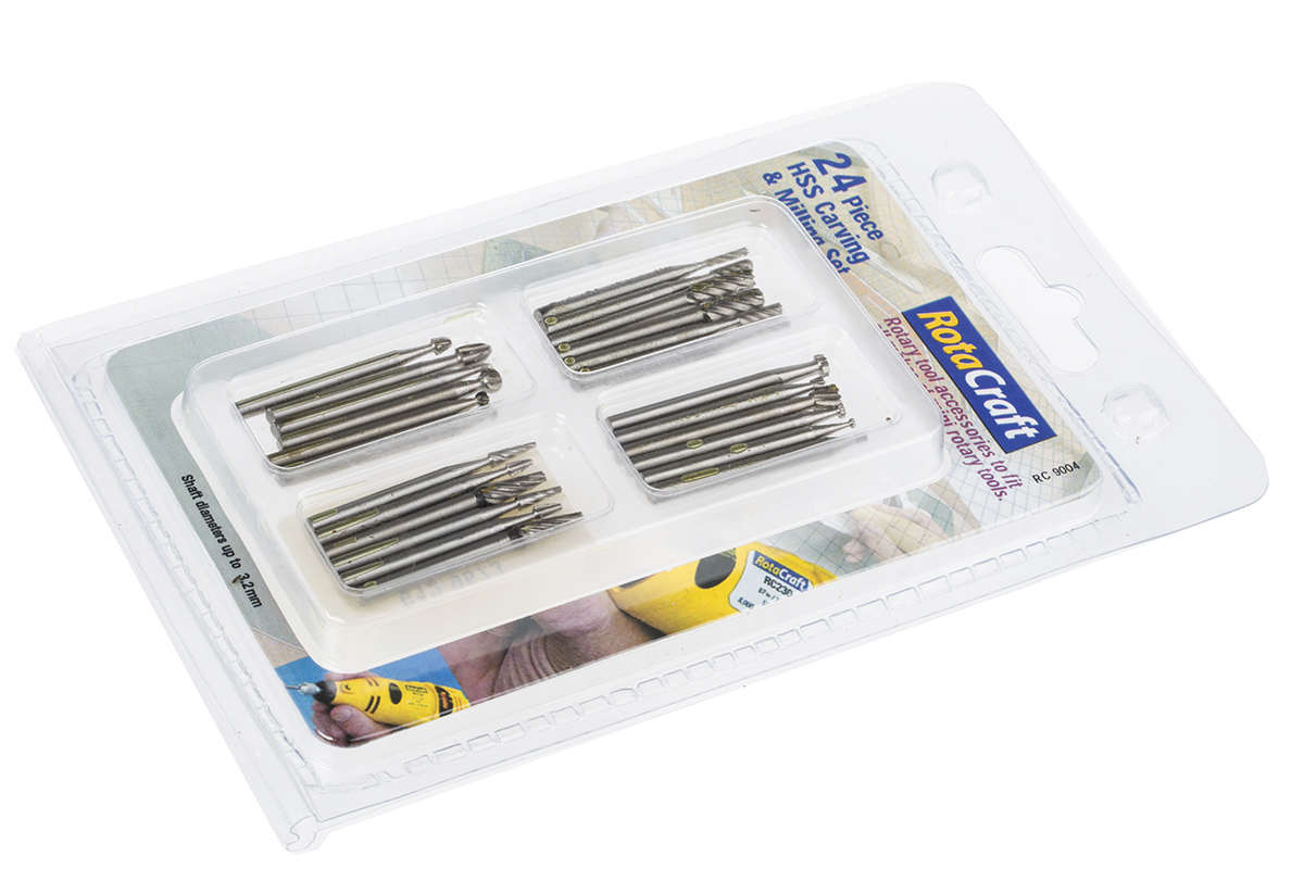 RS PRO 24-Piece Cutting and Milling Set for use with Dremel Tools