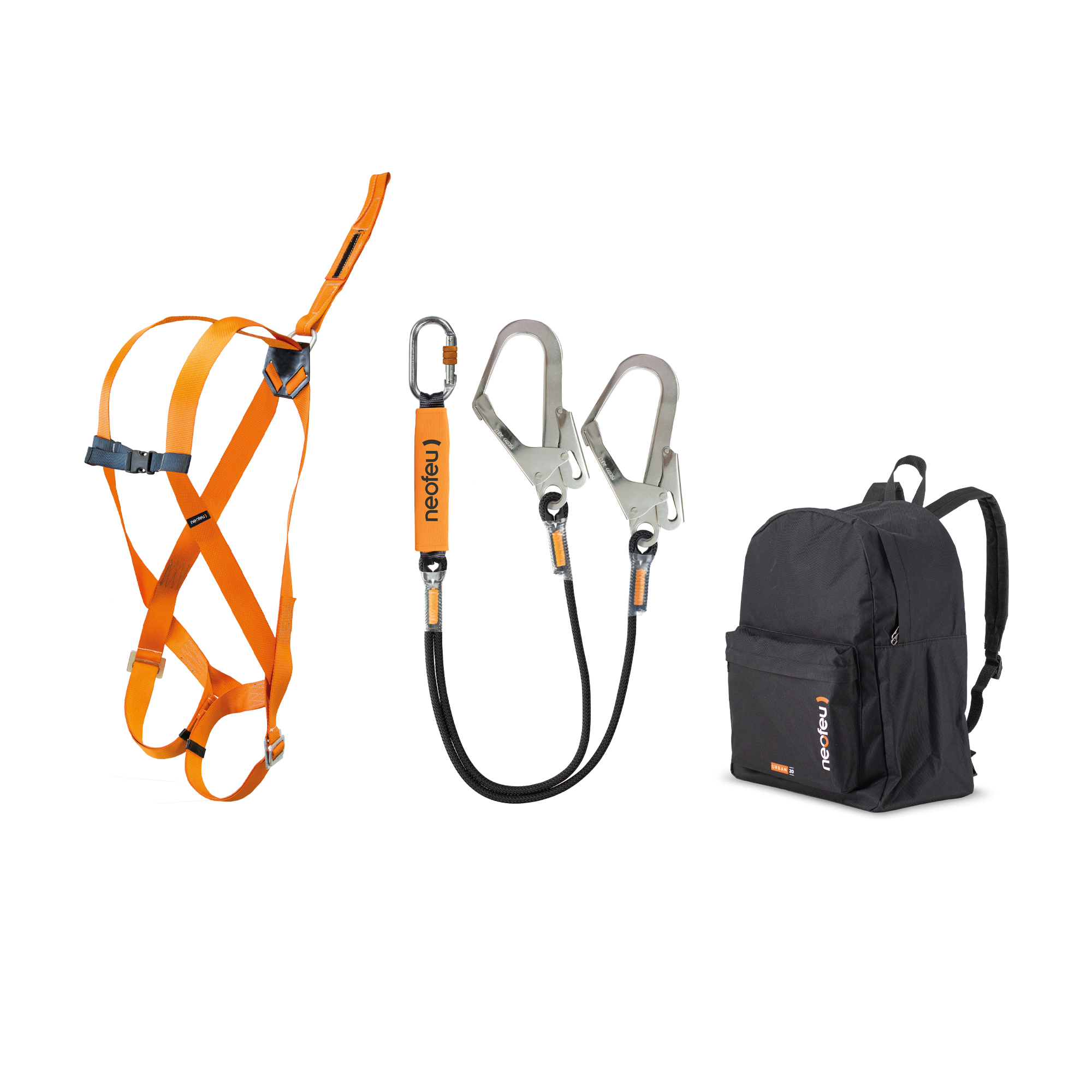 NEOFEU with Fall Arrestor, Harness, Transport Bag, Webbling Sling