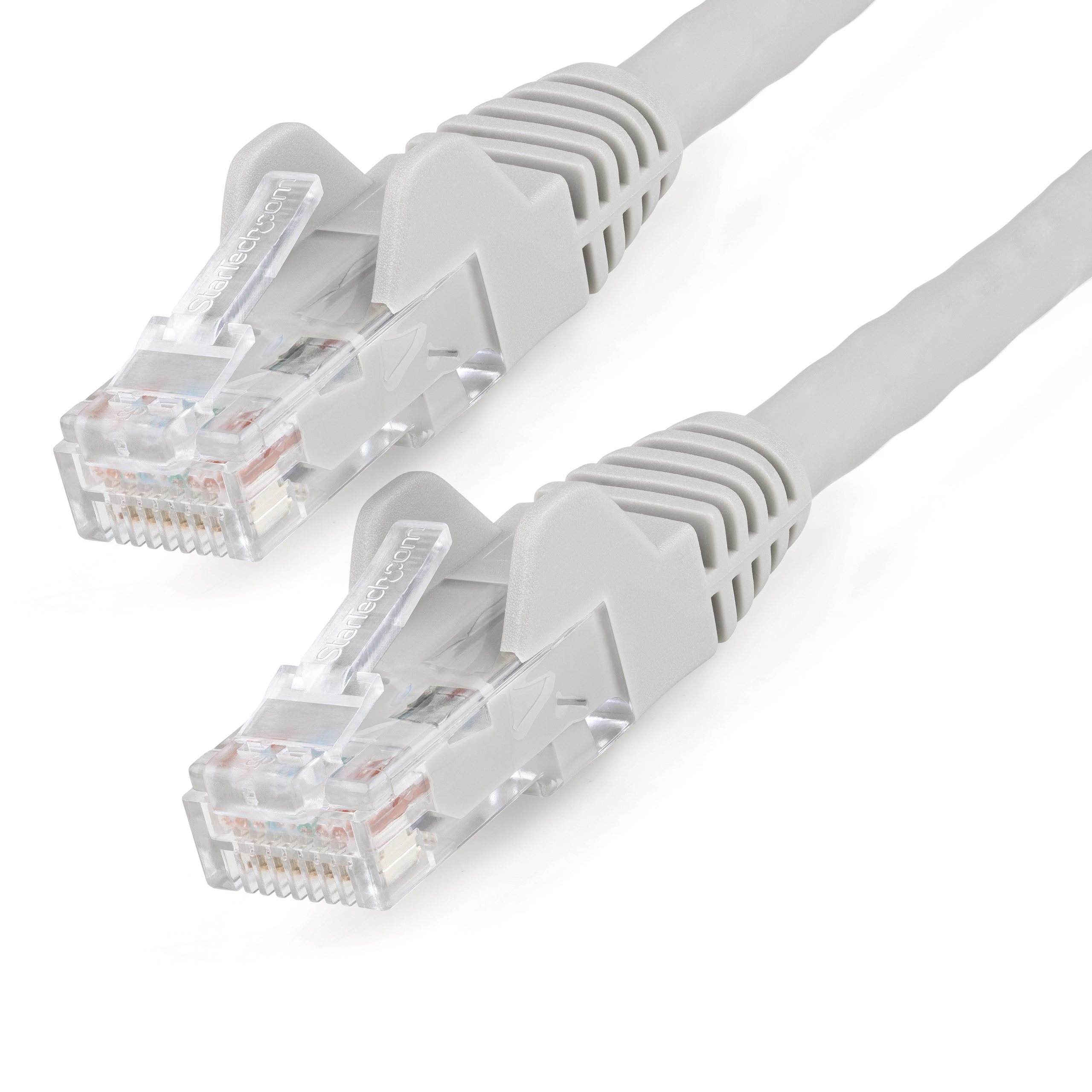 StarTech.com, 0.5m Cat6, Grey RJ45 to Male RJ45 Male, U/UTP Unshielded, Terminated LSZH Sheath