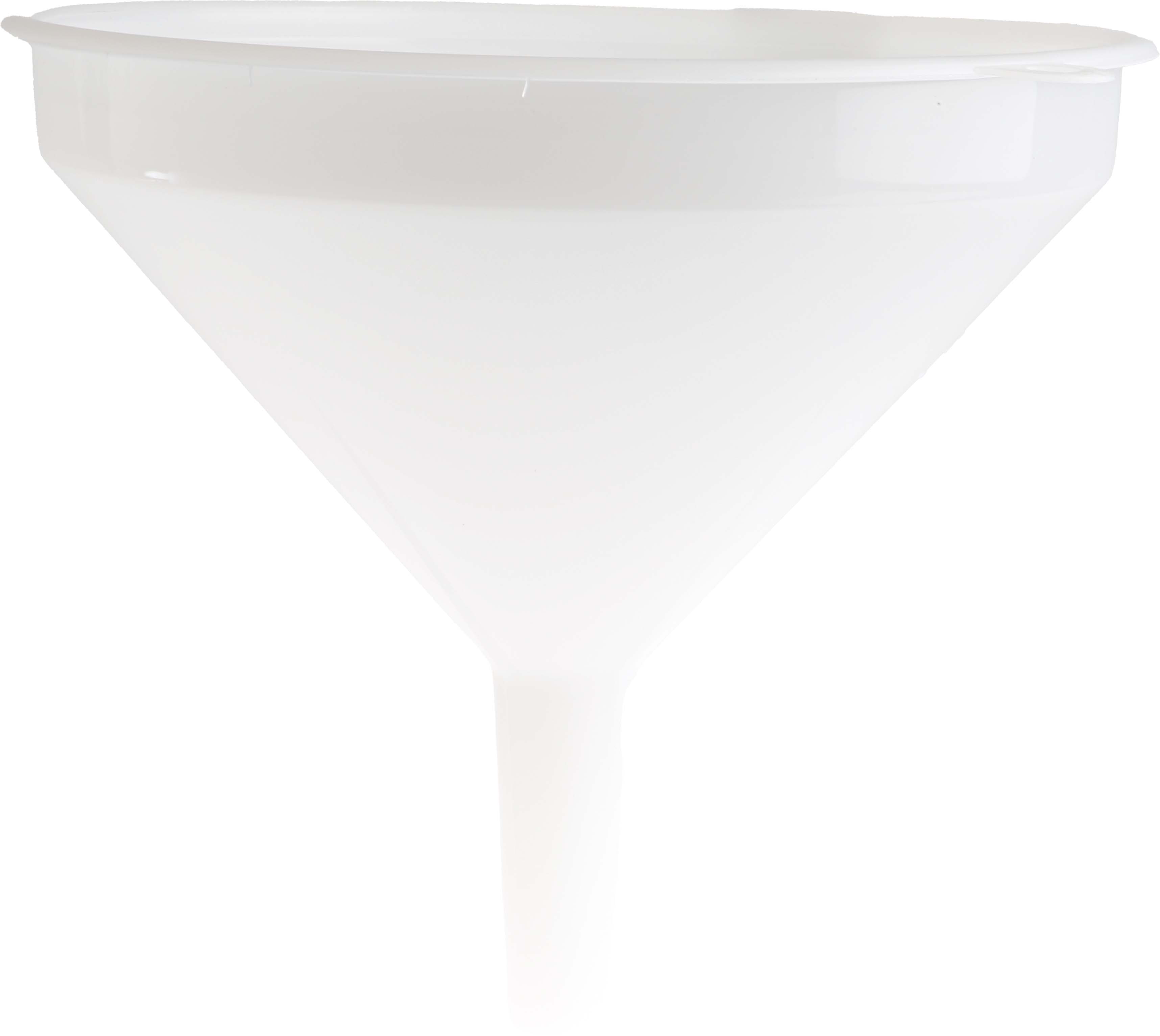 RS PRO HDPE Industrial Funnel, With 245mm Funnel Diameter, 24mm Stem Diameter