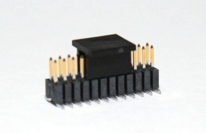 Molex Slim-Grid Series Right Angle Surface Pin Header, 10 Contact(s), 1.27 mm Pitch, 2 Row, Unshrouded