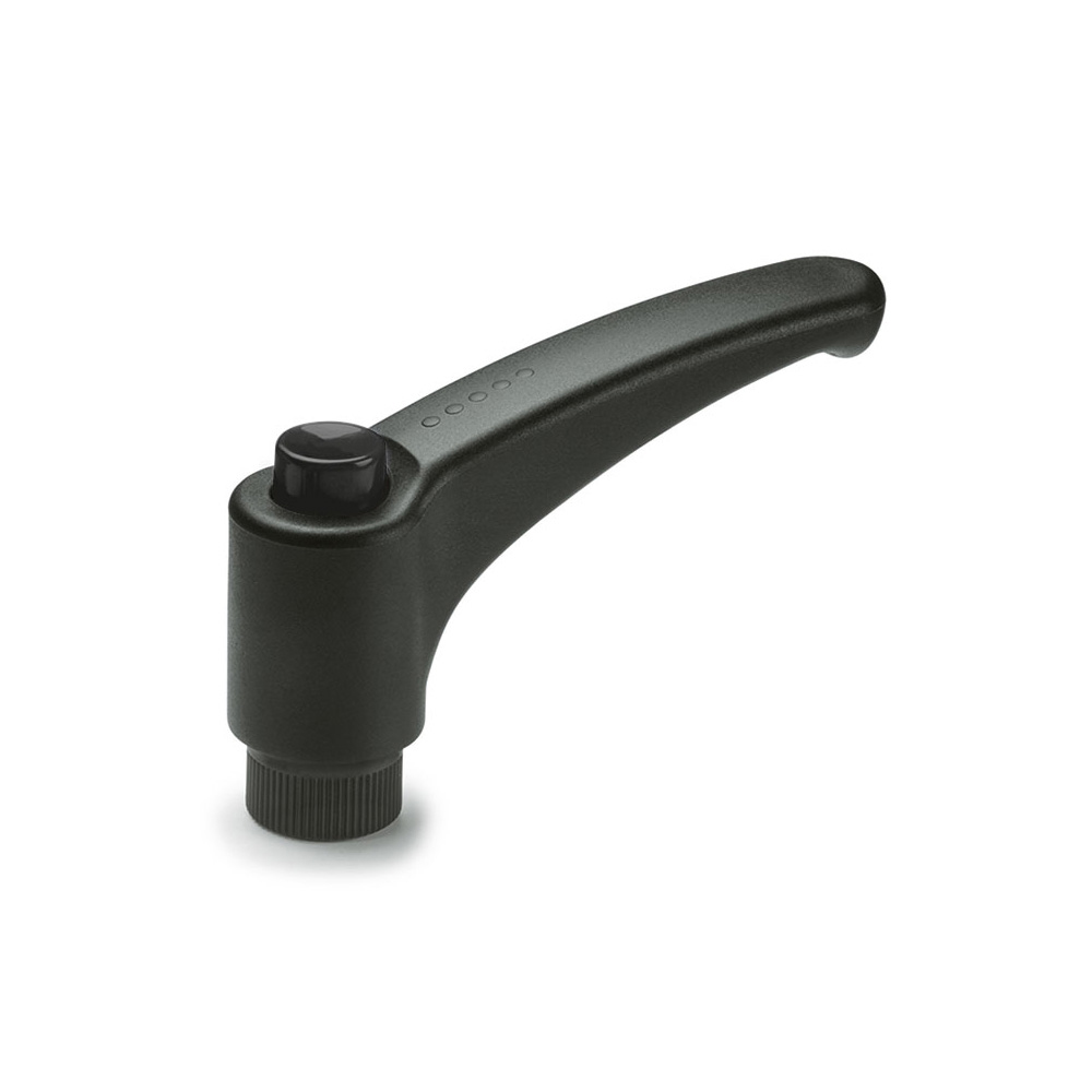 Elesa Matt Black Brass Handle 43 mm Height, 19mm Width, 72.5mm Length