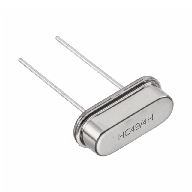 Wurth Elektronik 4MHz Crystal HC49/4H 2-Pin 11.05 x 4.7 x 4.1mm