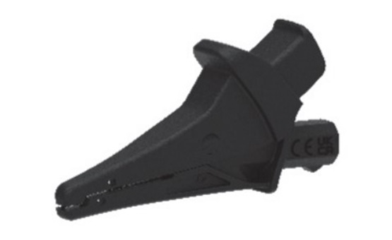 Electro PJP Alligator Clip Alligator Clip Connection, 20A, Black