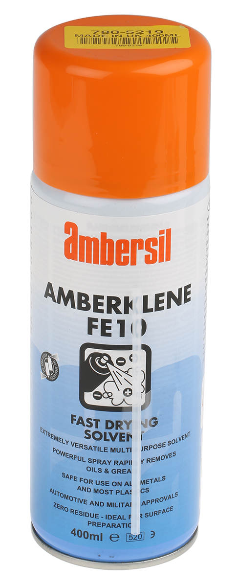 Ambersil Amberklene FE10 Fast Drying Degreaser 400 ml Aerosol