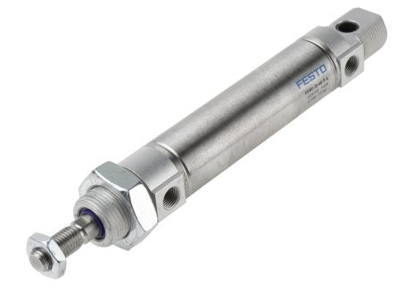 Festo 60 mm Pneumatic Cylinder - 1908325 DSNU Series, Double Acting Acting