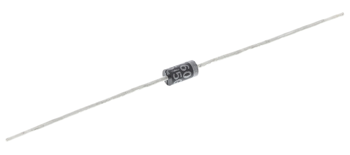 Vishay 60 V 1 A Diode Schottky 2-Pin DO-204AL SB160-E3/54