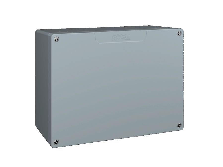 Rittal GA Series Die Cast Aluminium Wall Box, IP66, 232 mm x 280 mm x 111mm