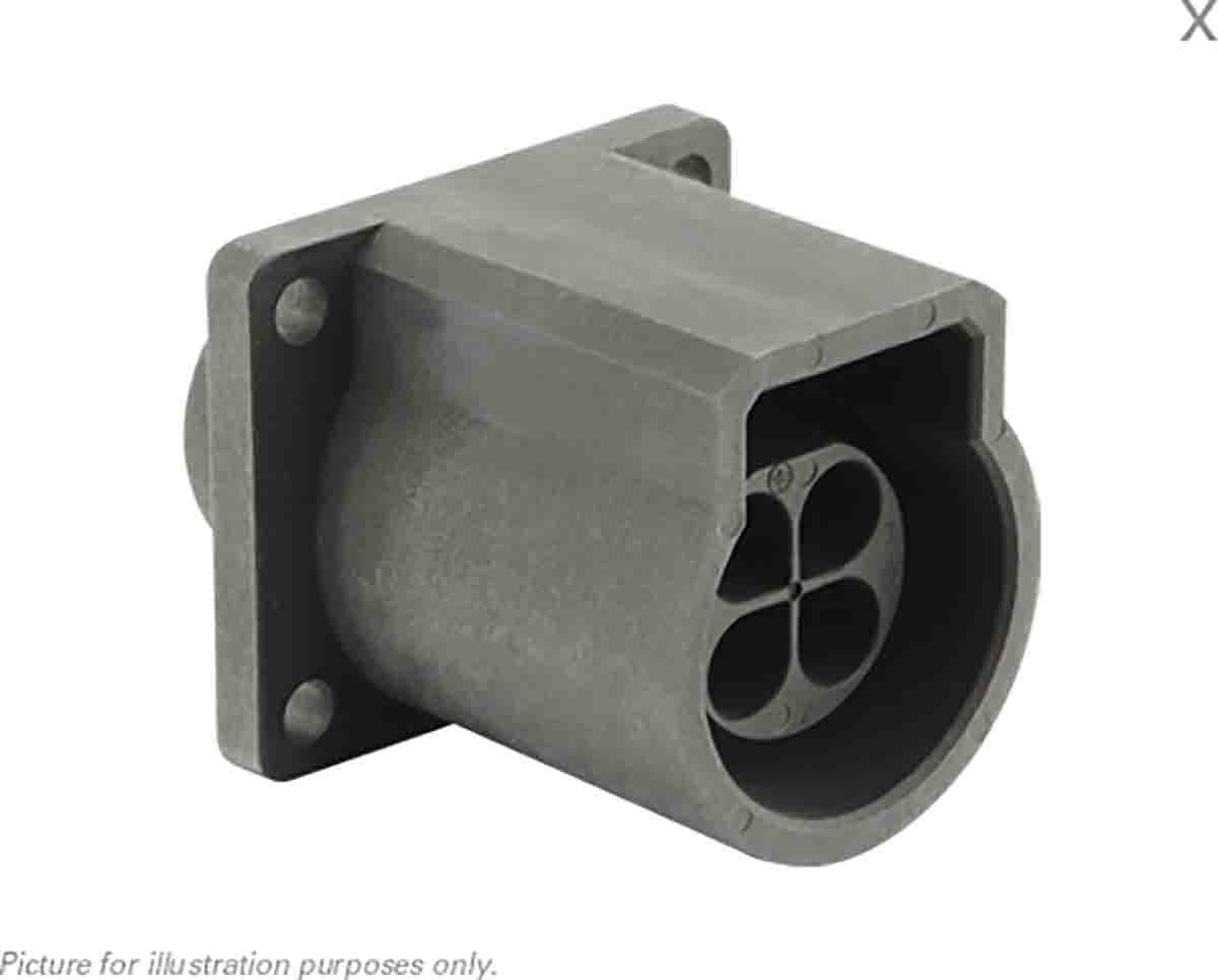 Souriau Sunbank by Eaton Circular Connector, 4 Contacts, Flange, Standard Connector, Socket, Female, IP68, IP69K, UTL