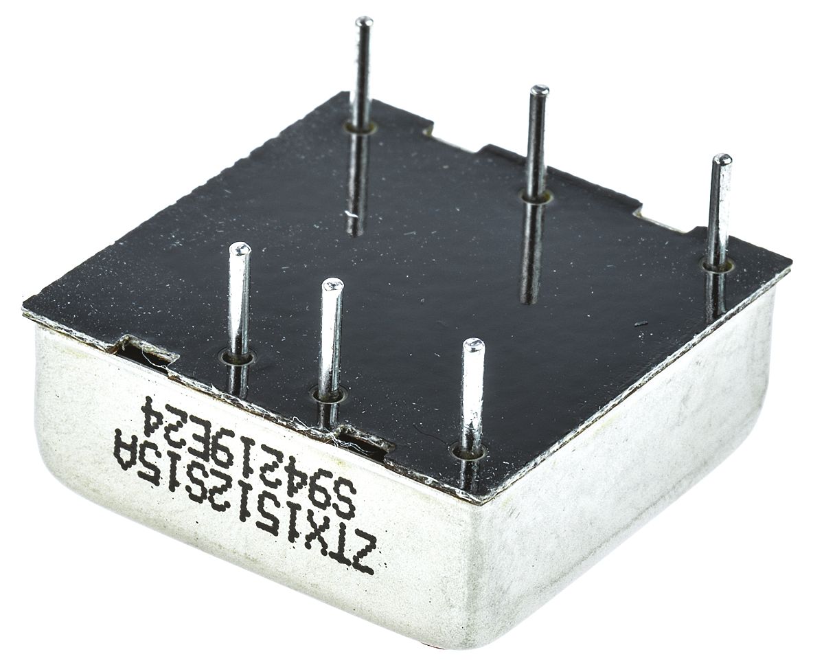 TRACOPOWER THN 15 DC-DC Converter, 15V dc/ 1A Output, 9 → 18 V dc Input, 15W, Through Hole, +85°C Max Temp -40°C