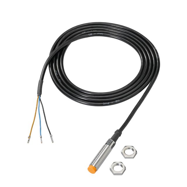 ifm electronic Inductive Threaded Barrel Proximity Sensor, M12, 4 mm Detection, PNP NO, 10 → 30 V dc