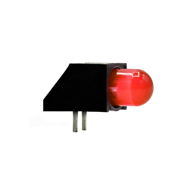 Dialight 550-5107F, Red Right Angle PCB LED Indicator, Through Hole 2.55 V