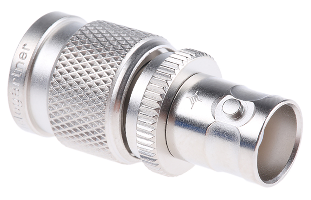 Telegartner Straight RF Adapter BNC Socket to TNC Plug