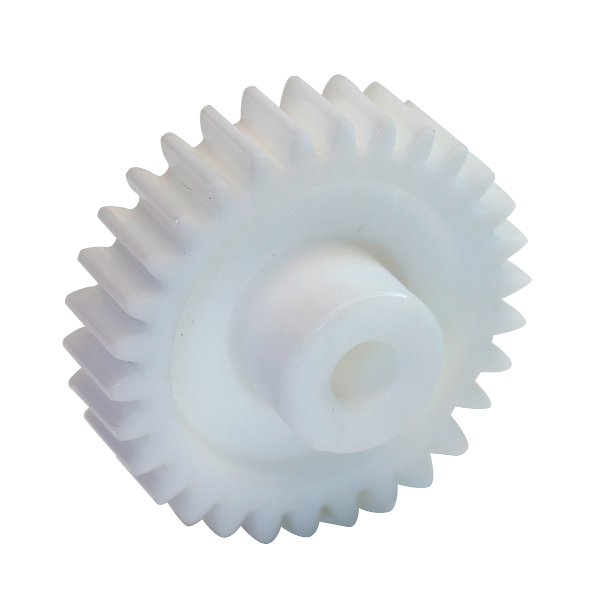 RS PRO Hostaform 40 Teeth Spur Gear, 1.5 Module, 10mm Bore Diam, 60mm Pitch Diam, 24mm Hub Diam