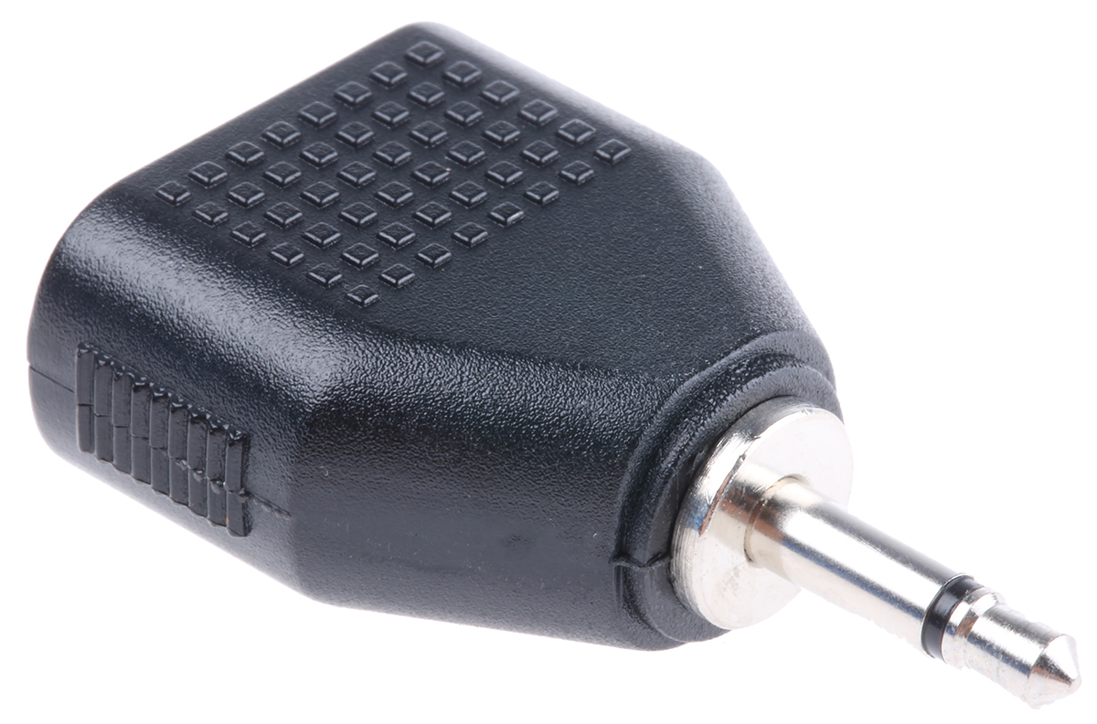 RS PRO Adapter, Female 3.5 mm Mono to Male 3.5mm Audio Jack