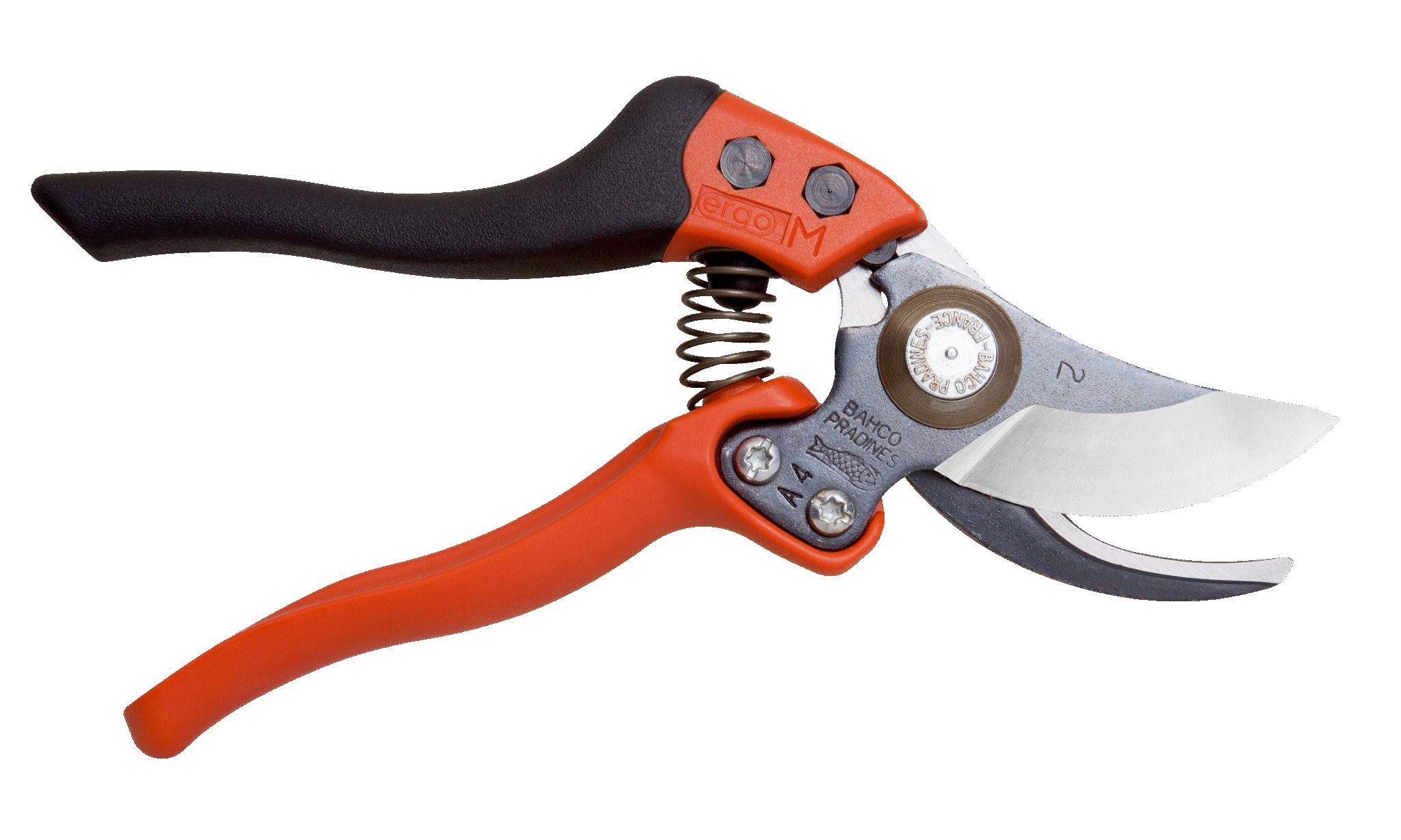 Bahco Elastomer Handle Secateurs, 30mm maximum cutting capacity