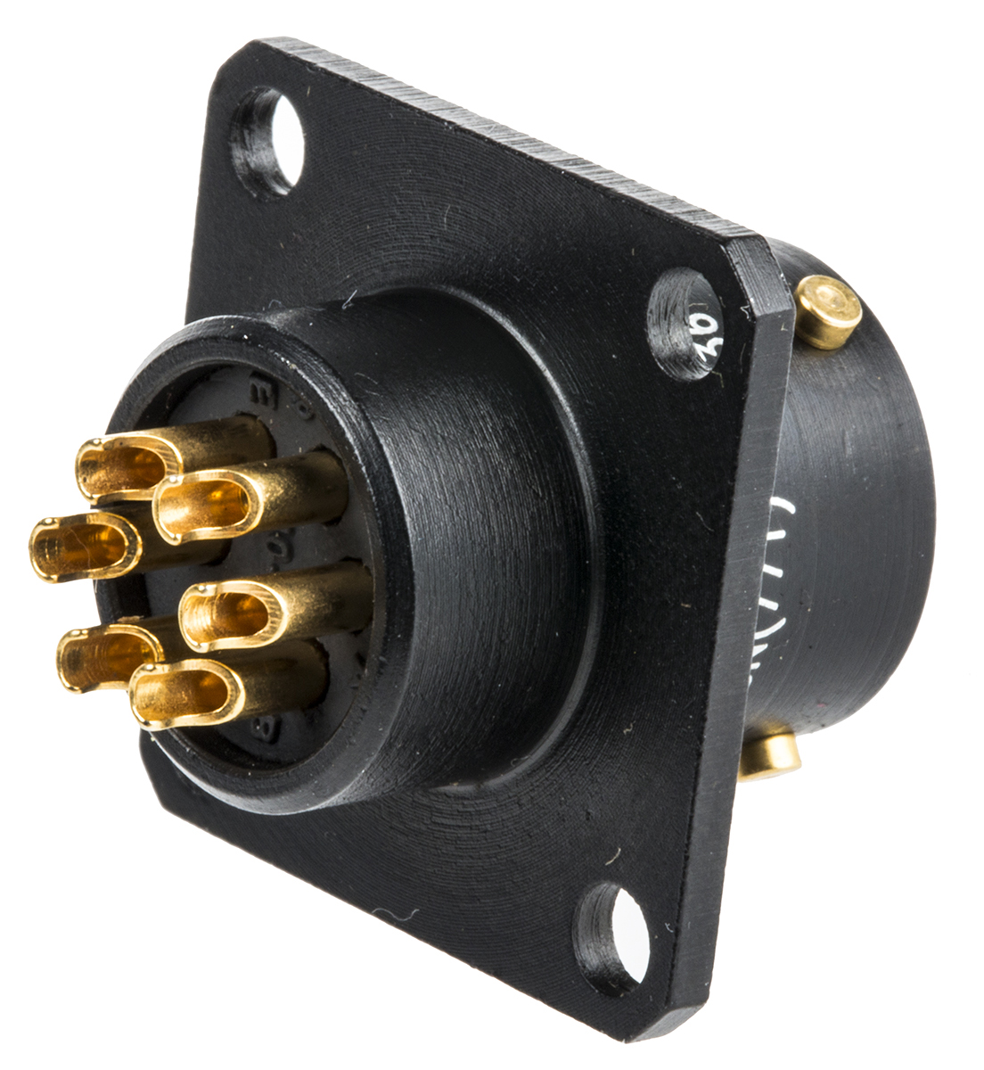 Amphenol Limited, 62LC, Copper 6 Way Panel Mount MIL Spec Circular Connector, Socket Contacts,Shell Size 10, Bayonet