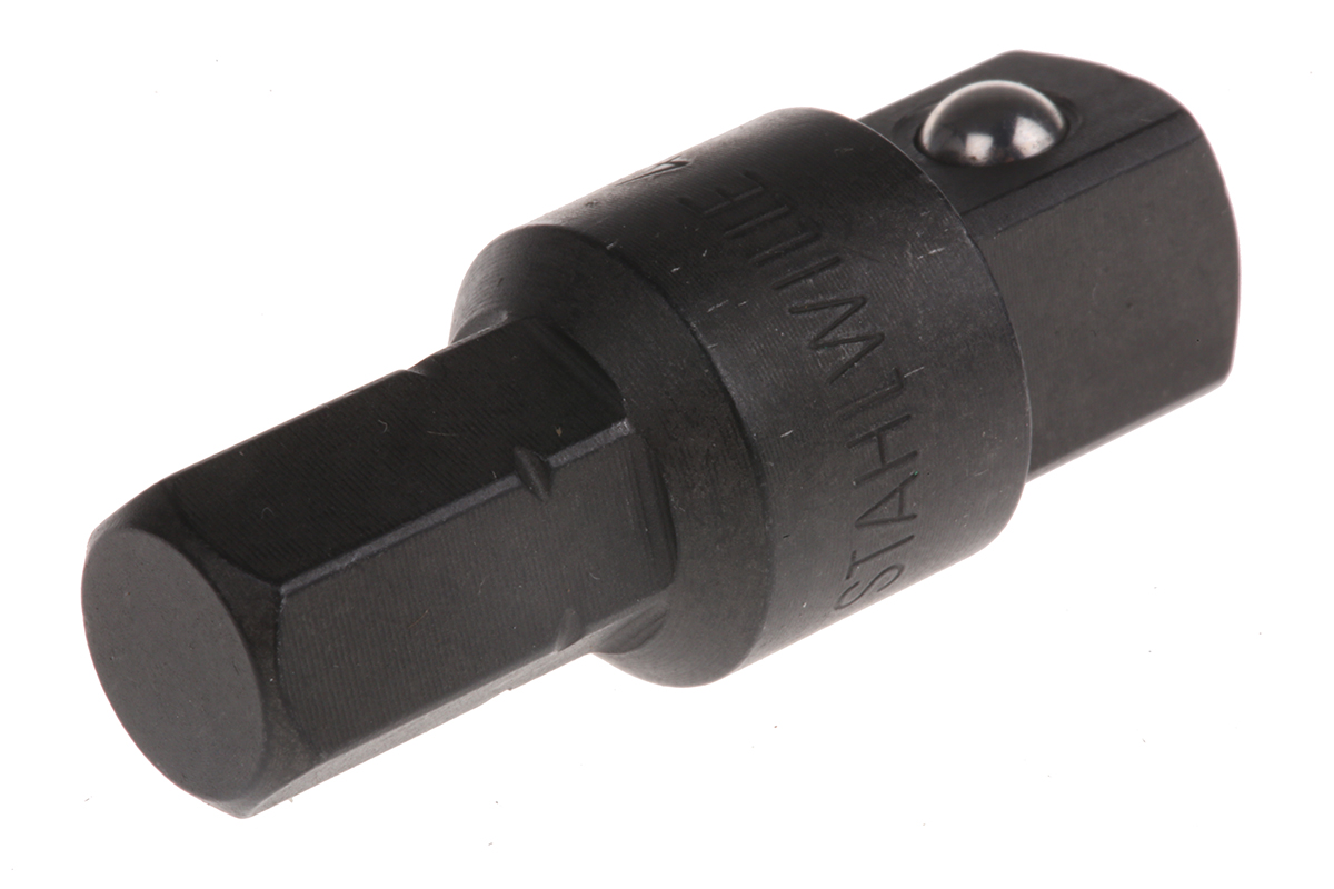 STAHLWILLE 3/8 in Square Adapter, 38 mm Overall
