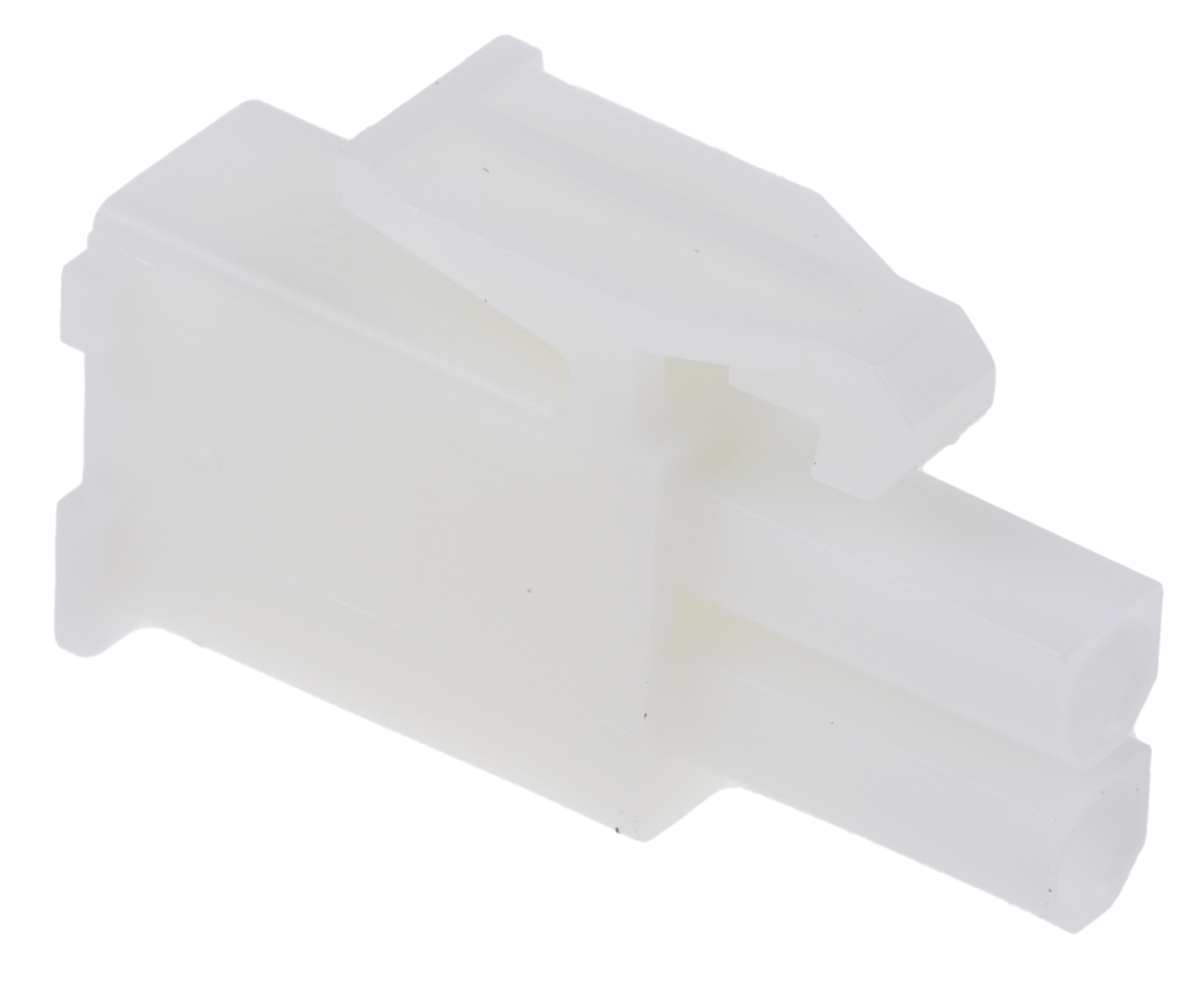 TE Connectivity, Mini-Universal MATE-N-LOK Male Connector Housing, 4.2mm Pitch, 2 Way, 1 Row