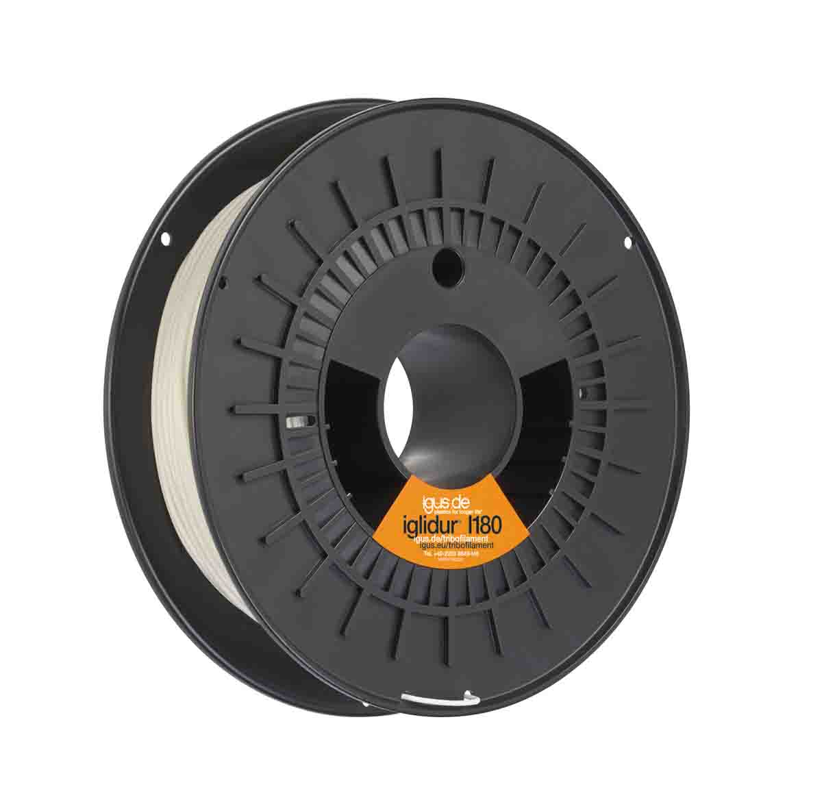 Igus 2.85mm White iglidur I180-PF 3D Printer Filament, 750g