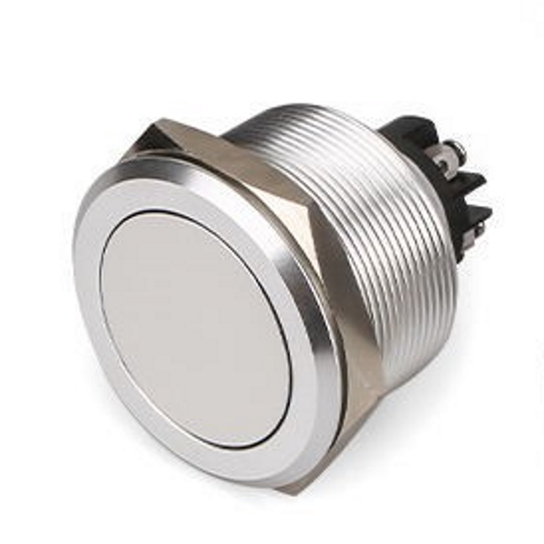 RS PRO Push Button Switch, Latching, Panel Mount, 25.2mm Cutout, DPST, 250V ac, IP65