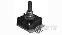 TE Connectivity Alcoswitch, 10 Position, BCD Complement Rotary Switch, 2A, Solder, Through Hole