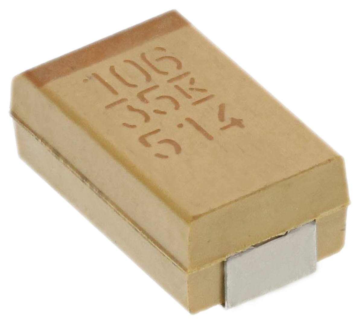 KEMET 10μF MnO2 Tantalum Capacitor 35V dc, T491 Series