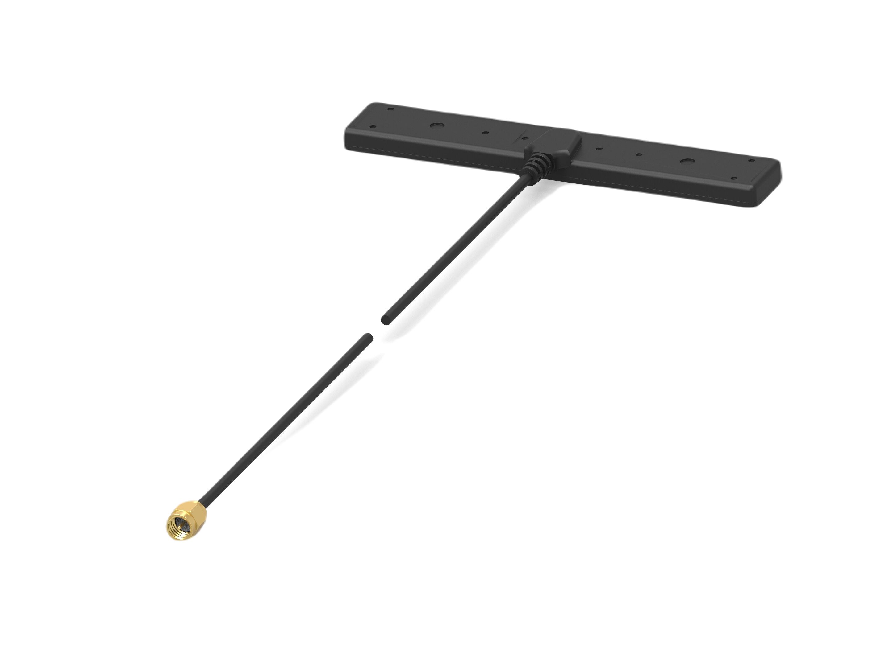 TE Connectivity L000619-03 T-Bar Multiband Antenna with SMA Male Connector, 4G (LTE)