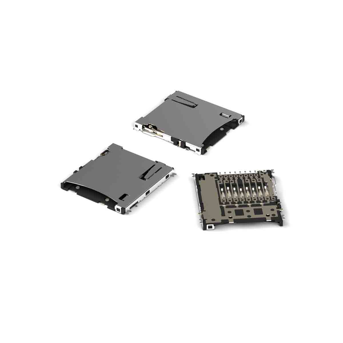 Wurth Elektronik Horizontal, Socket- Dual Port Type A 2.0 Type A USB Connector