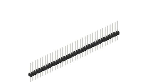 Fischer Elektronik SL Series Straight Through Hole PCB Connector, 36 Contact(s), 2.54 mm Pitch, 1 Row, Unshrouded
