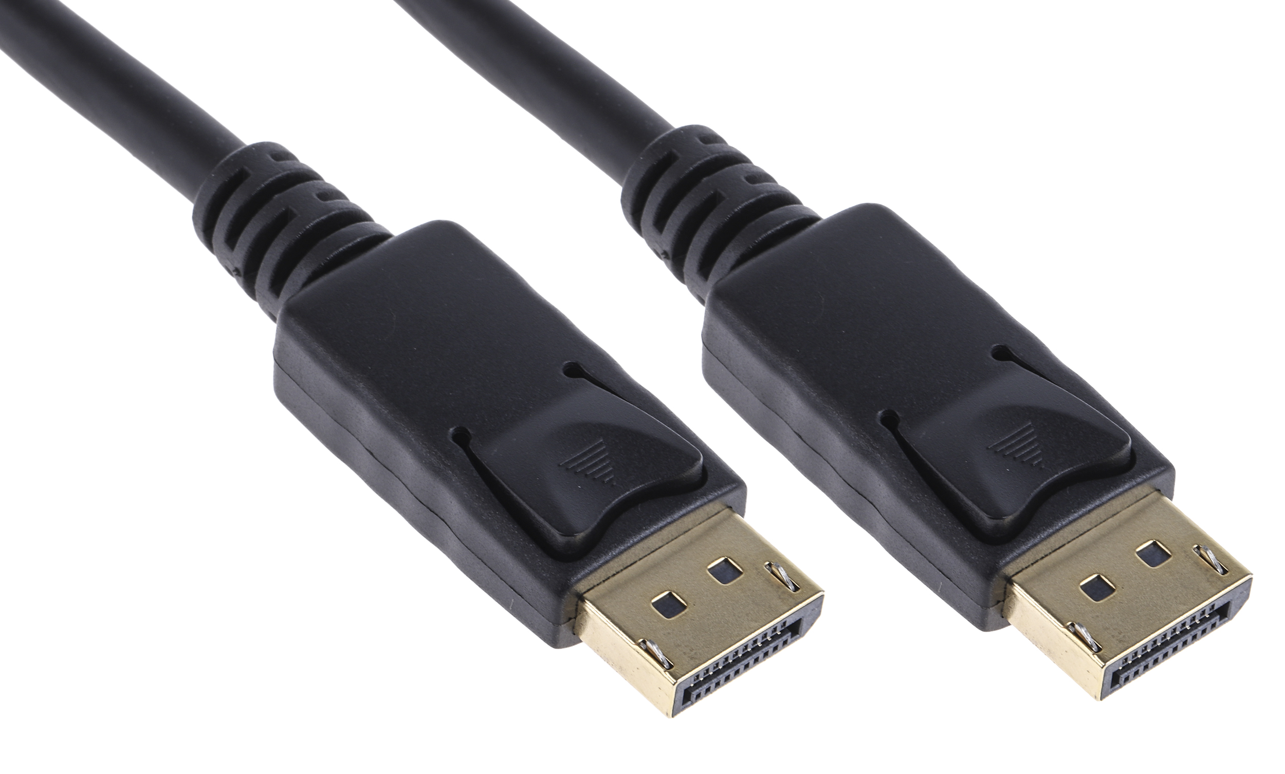 RS PRO Male DisplayPort to Male DisplayPort, PVC  Cable, 4K, 10m