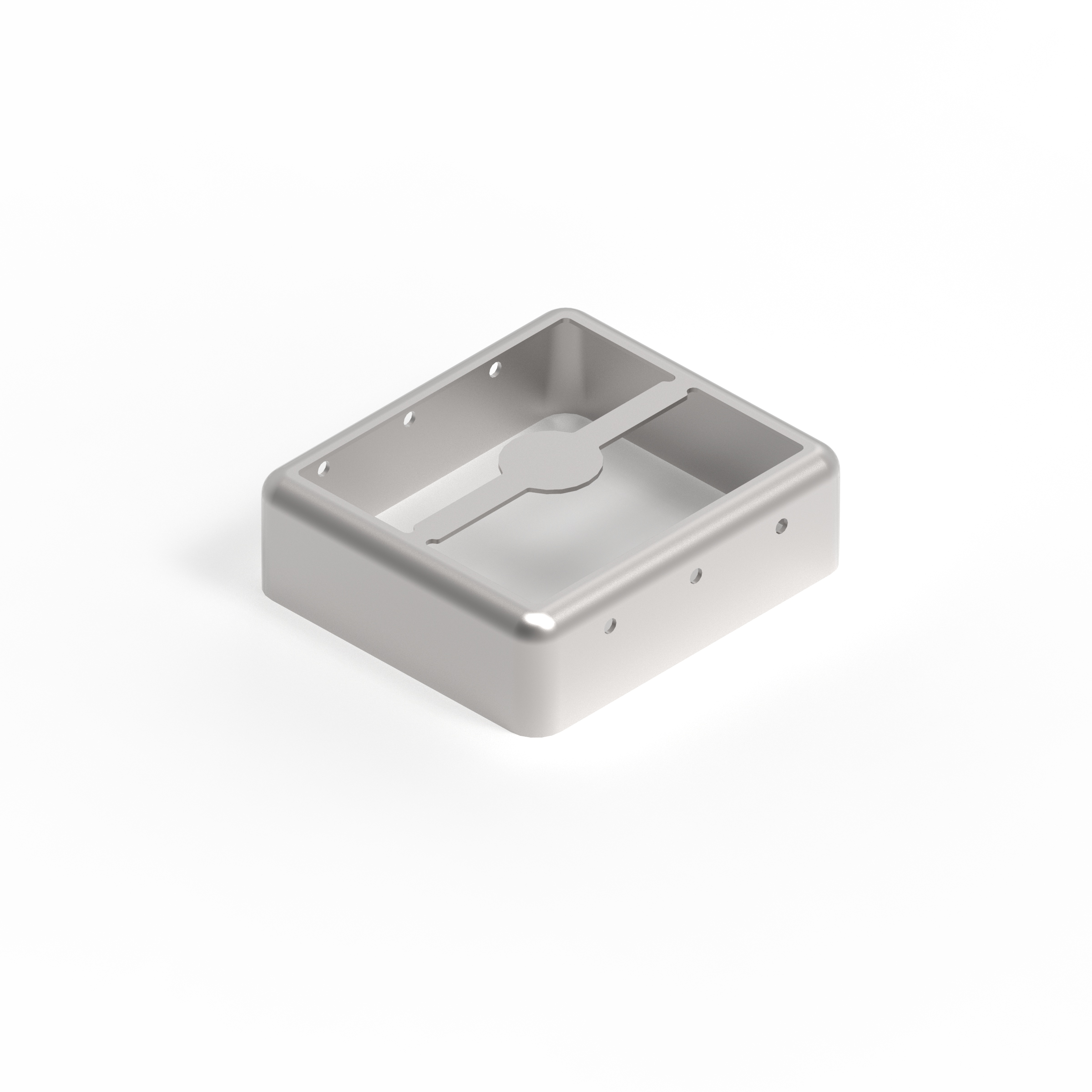 Wurth Elektronik Tin Plated Steel Shielding Cage Seamless Frame, 26 x 23 x 7.8mm