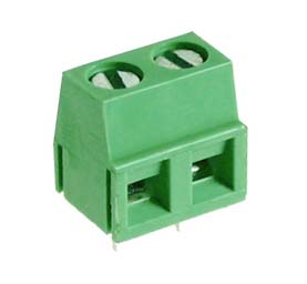 RS PRO PCB Terminal Block, 3-Contact, 5.08mm Pitch, Through Hole Mount, 1-Row, Screw Termination
