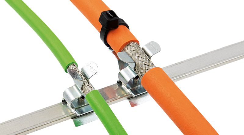 Icotek Silver Spring Steel Clip, 8mm Max. Bundle