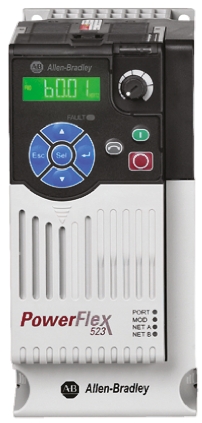 Allen Bradley Inverter Drive, 4 kW, 3 Phase, 400 V ac, 10.5 A, PowerFlex 523 Series