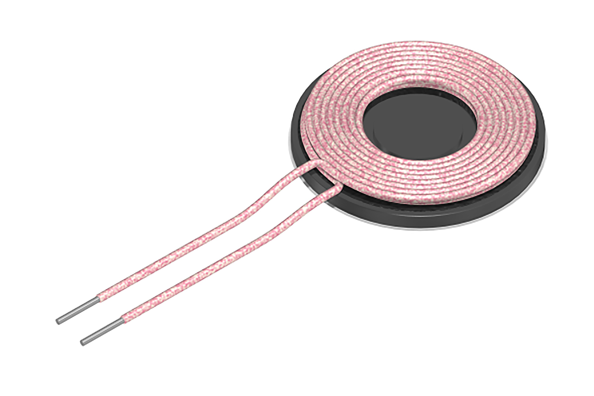 TDK WT Wireless Charging Coil Transmitter, 6.2 μH, 20.3mm dia.