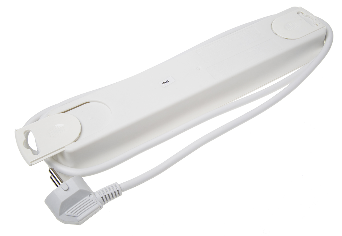 RS PRO 1.5m 4 Socket Schuko Extension Lead, 250 V
