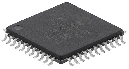 Microchip, 8 bit PIC, PIC16F87XA Microcontroller, 40 MHz, 7kB FLASH, 44-Pin TQFP
