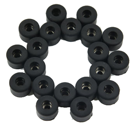 RS PRO Rubber Feet for Use with Extruded Aluminium Enclosures, 16 x 10mm