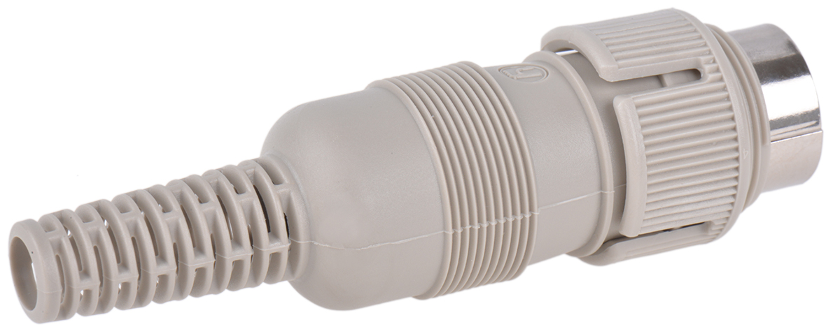 Hirschmann, MAS 6 Pole Din Plug, DIN 45322, 4A, 34 V ac/dc IP30, Screw Lock, Male, Cable Mount