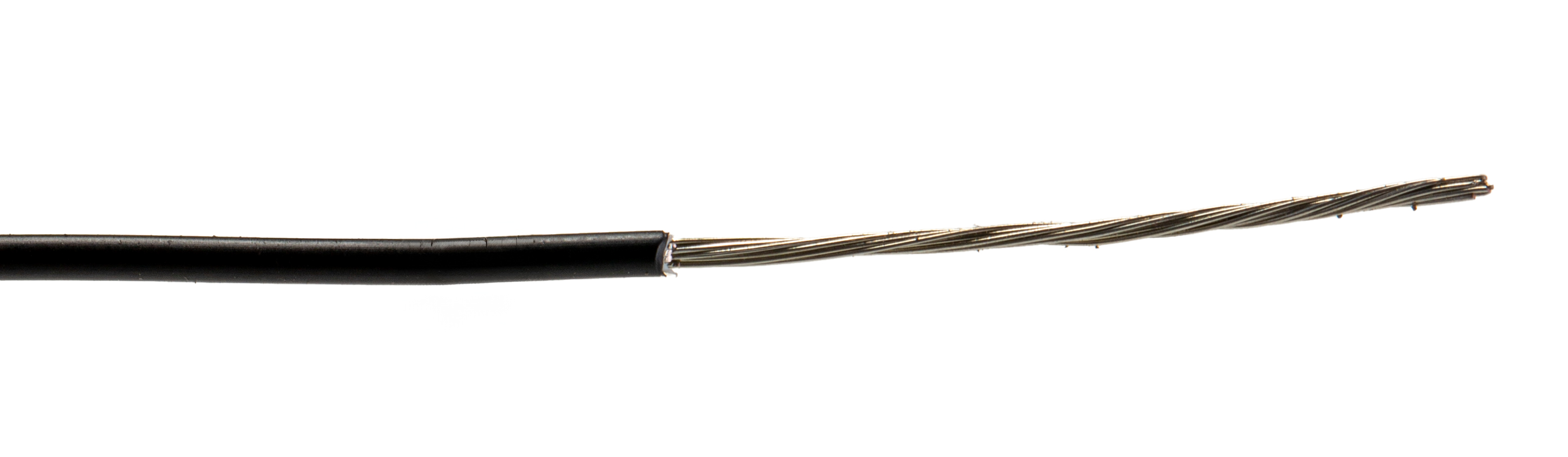 TE Connectivity Black 0.38 mm² Harsh Environment Wire, 22 AWG, 19/34, 100m, Polyalkene Insulation, 44A0111-22-0