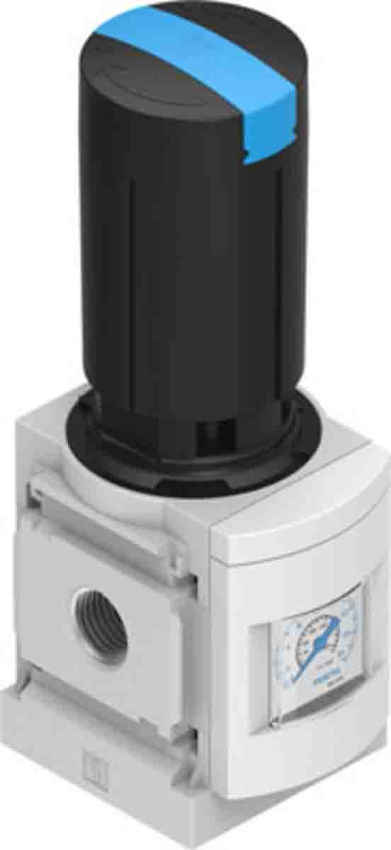 Festo G 1/2 Pneumatic Regulator - 0.3bar to 7bar, 20bar max. input, 529992