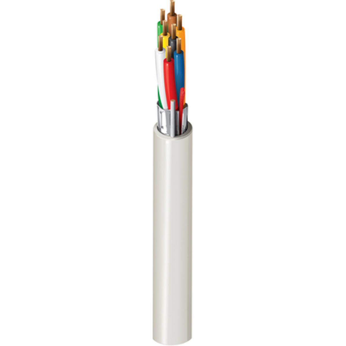 Belden 5506FE Control Cable, 8 Cores, 0.33 mm² 22 AWG, Screened, 152 m, Grey Polypropylene Sheath