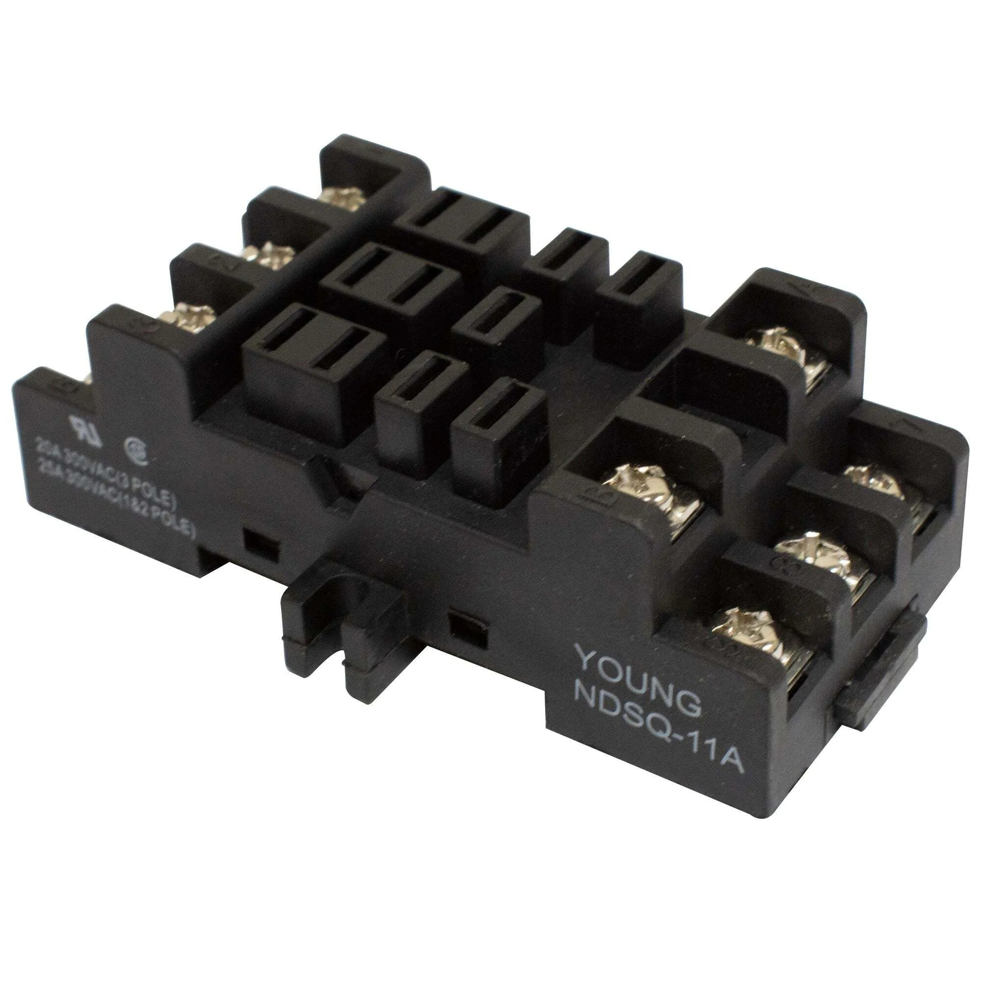 ATC 000-825-85-00 8 Pin DIN Rail Relay Socket, for use with 405C, 409B