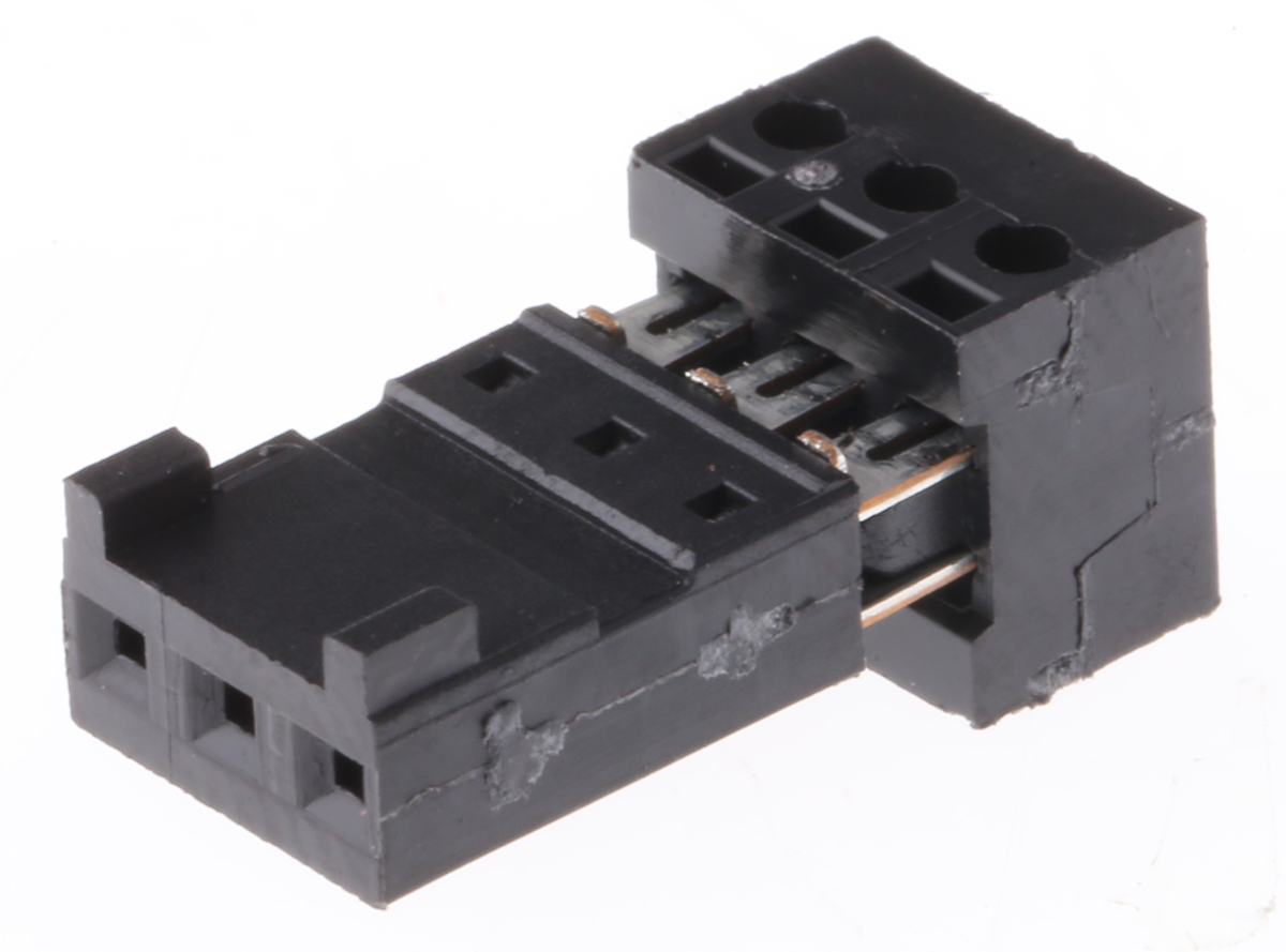Wurth Elektronik 3-Way IDC Connector Socket for Cable Mount, 1-Row