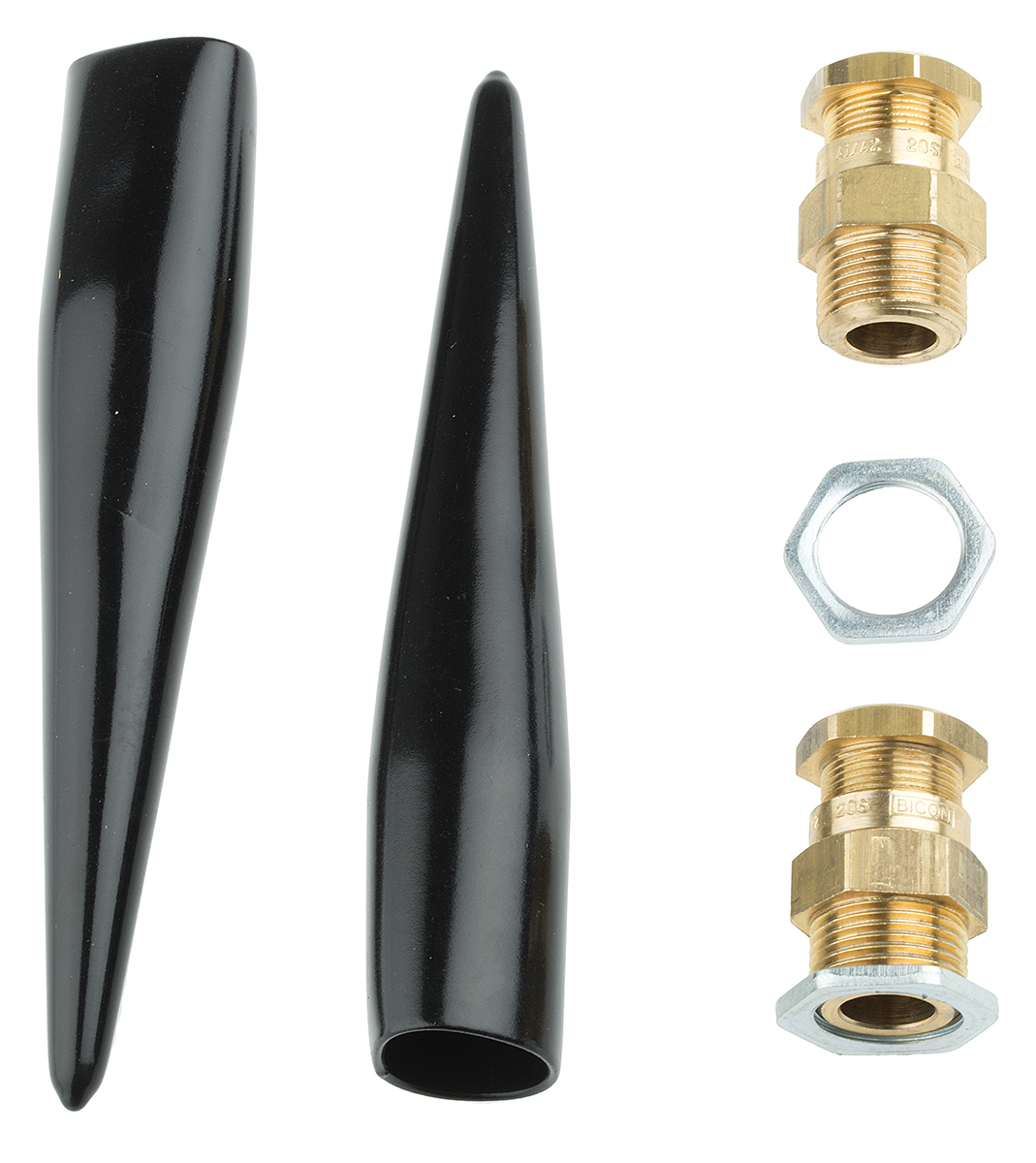 Prysmian KM409 Series Brass Cable Gland Kit, M20 Thread, 8mm min., 11.5mm max., IP66