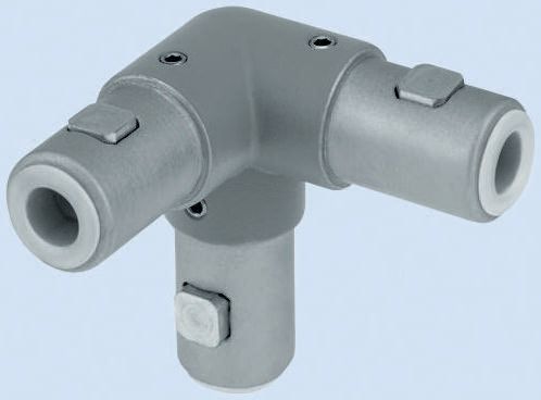 Rose+Krieger Corner Connector, Connecting Component, Strut Profile 40 mm
