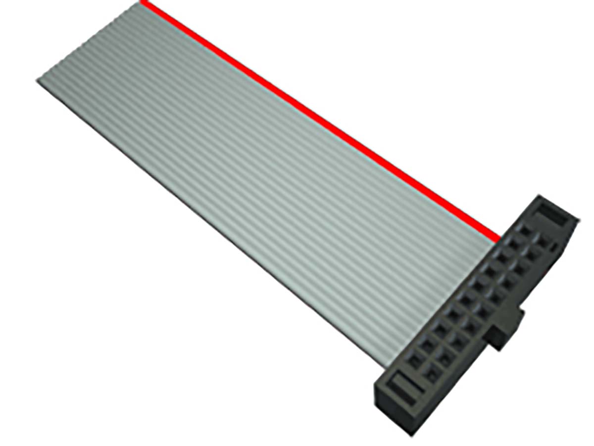 Samtec FFSD Series Flat Ribbon Cable, 20-Way, Tiger Eye IDC to Tiger Eye IDC