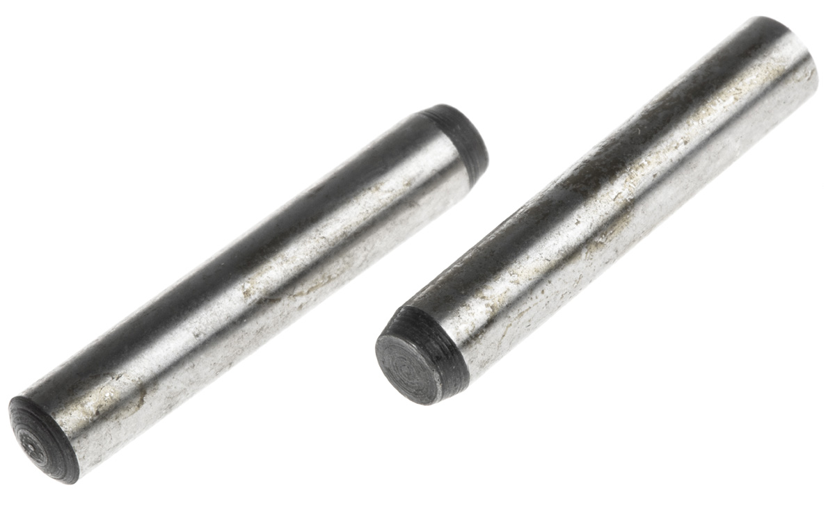 5mm Diameter Plain Steel Parallel Dowel Pin 28mm Long