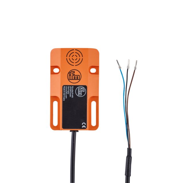 ifm electronic Inductive Rectangular Proximity Sensor, 8 mm Detection, PNP NC, 10 → 36 V dc
